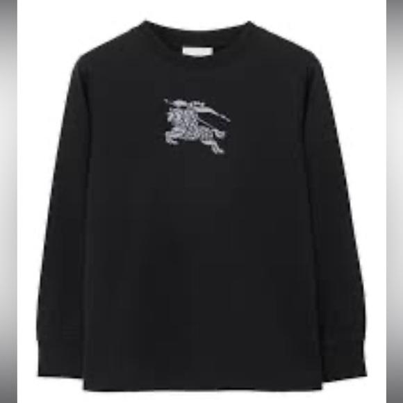 NWT- Burberry Long Sleeve T-shirt (Size 6) - Picture 2 of 8